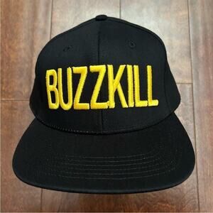 Jeffree Star Buzzkill Black SnapBack Baseball Cap, Unisex, Beauty Forever, NWOT